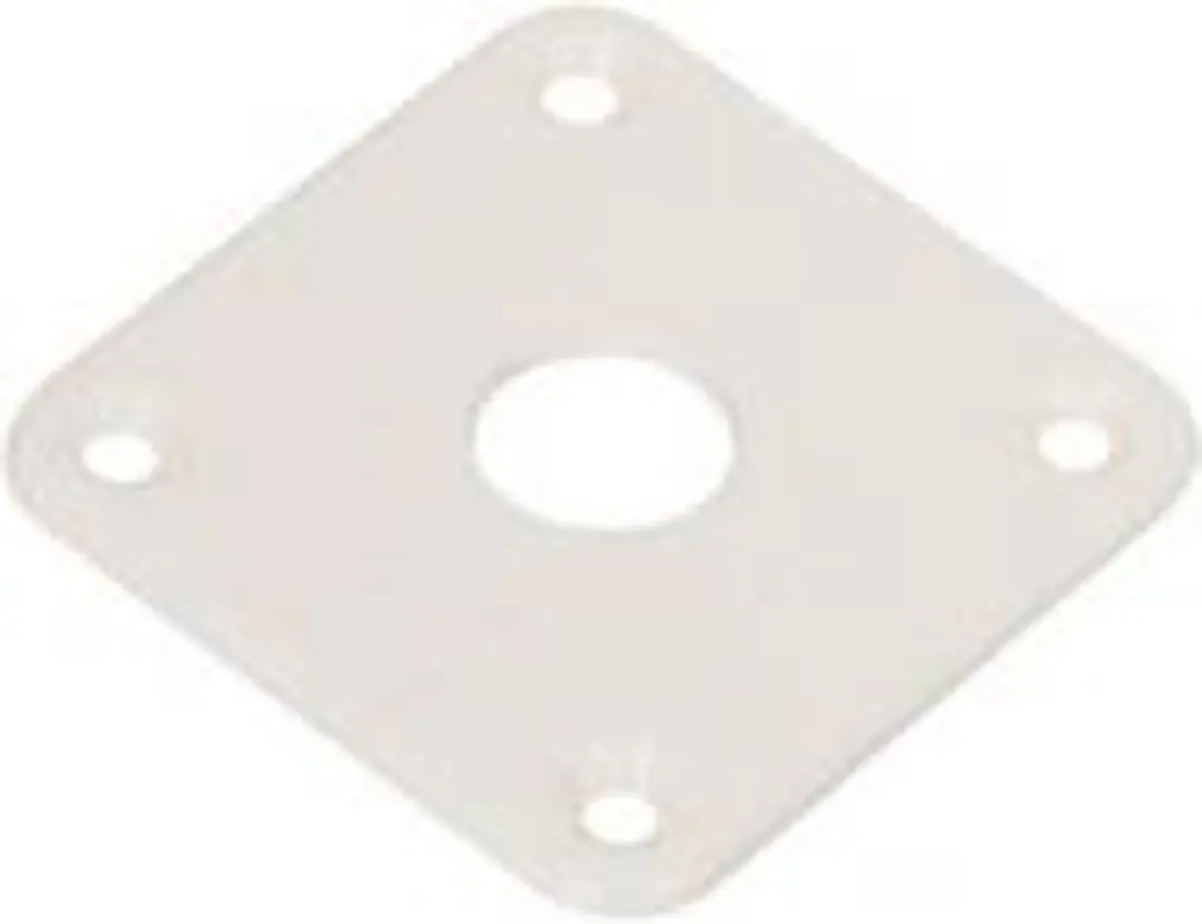 Boston JP-100-W Jackplaat 34x34mm - Wit