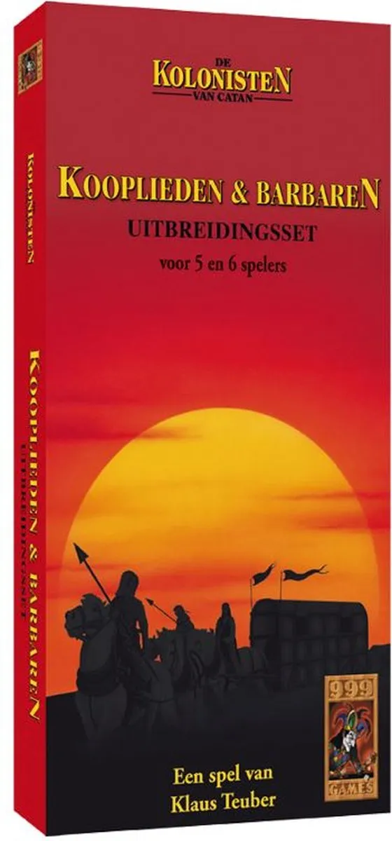 999 Games Catan Uitbreiding Kooplieden & Barbaren - 5/6 Spelers
