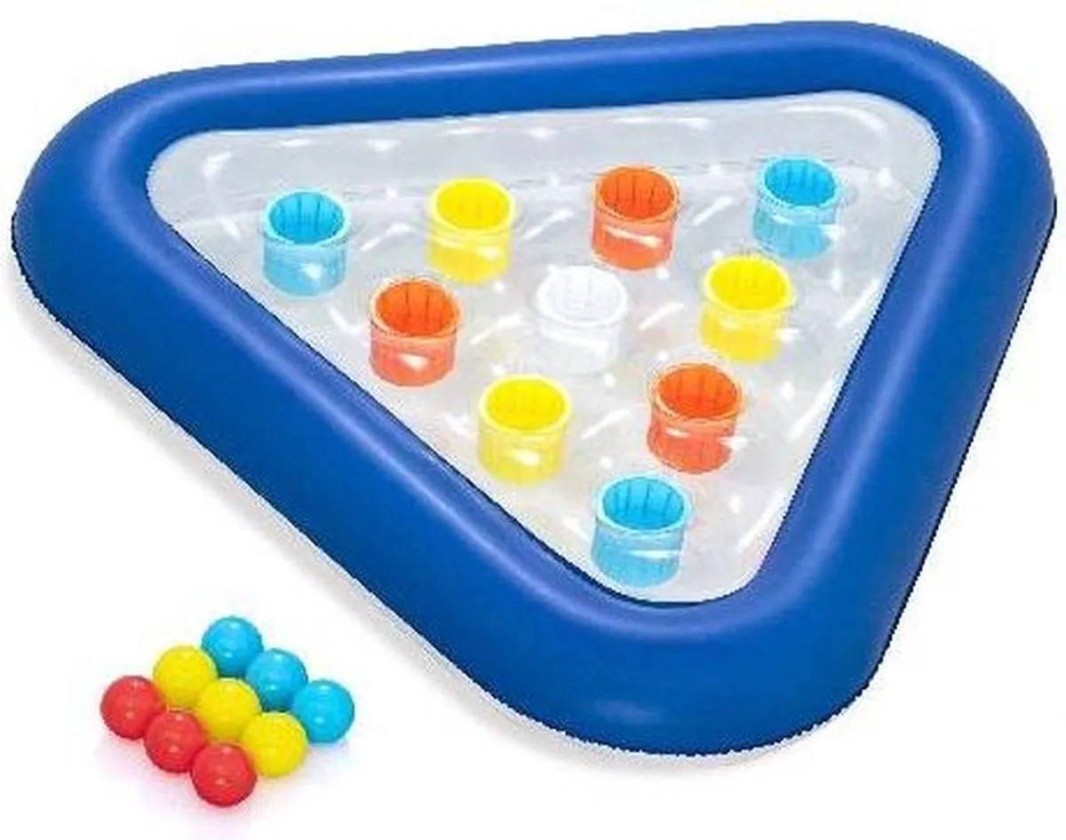 Bestway Pong Champion Zwembadspel - 4 Kleuren - afbeelding 3 van 6