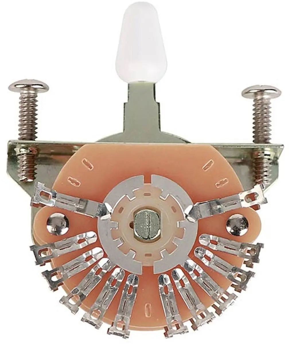 Boston SSW-210-W Super Switch - 5-Weg - 20 Contactpunten - Open Model - Witte Kap