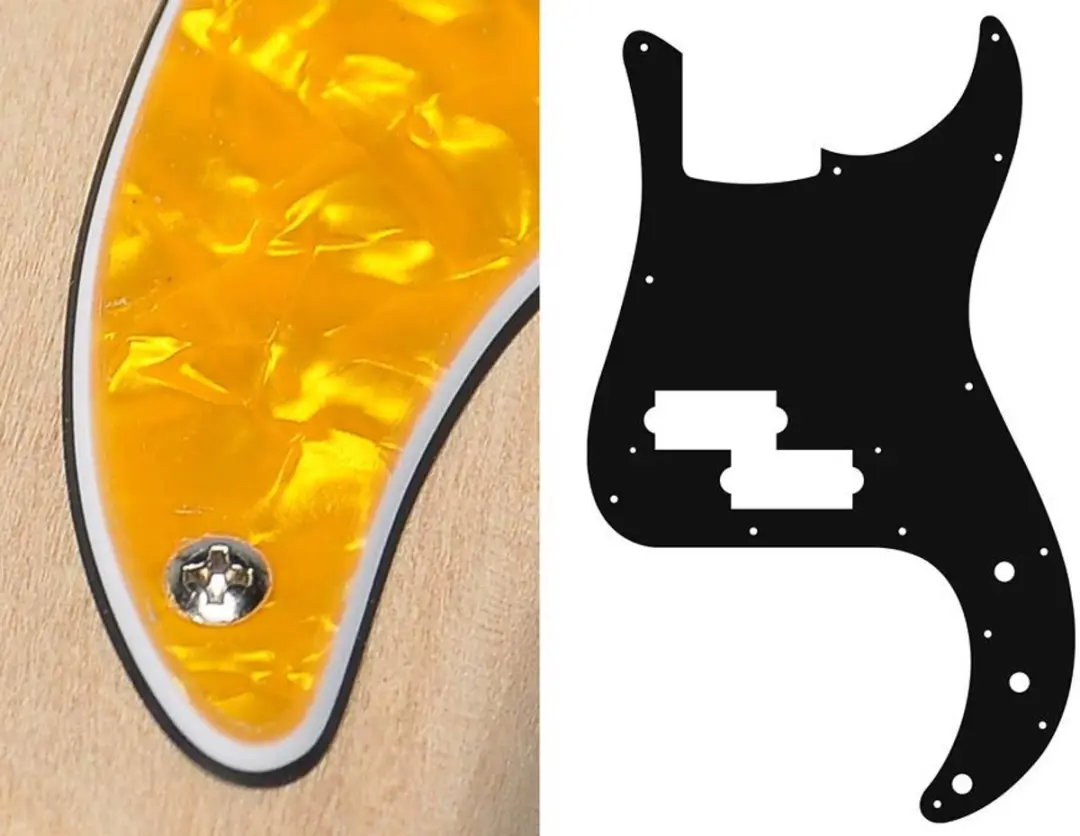 Boston PB-315-PY Punch Bass Pickguard