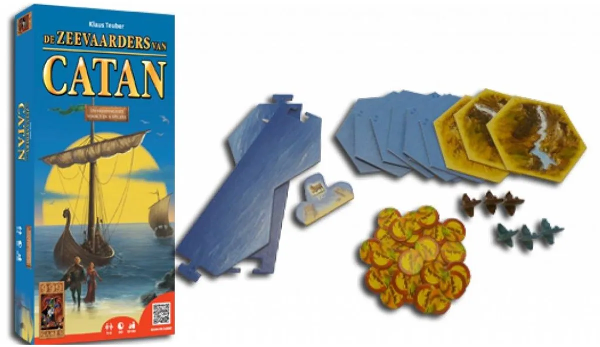 999 Games Catan Uitbreiding Zeevaarders - 5/6 Spelers