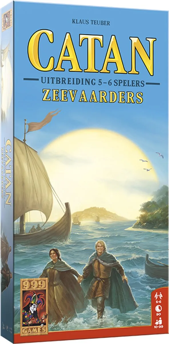 999 Games Catan Uitbreiding Zeevaarders - 5/6 Spelers