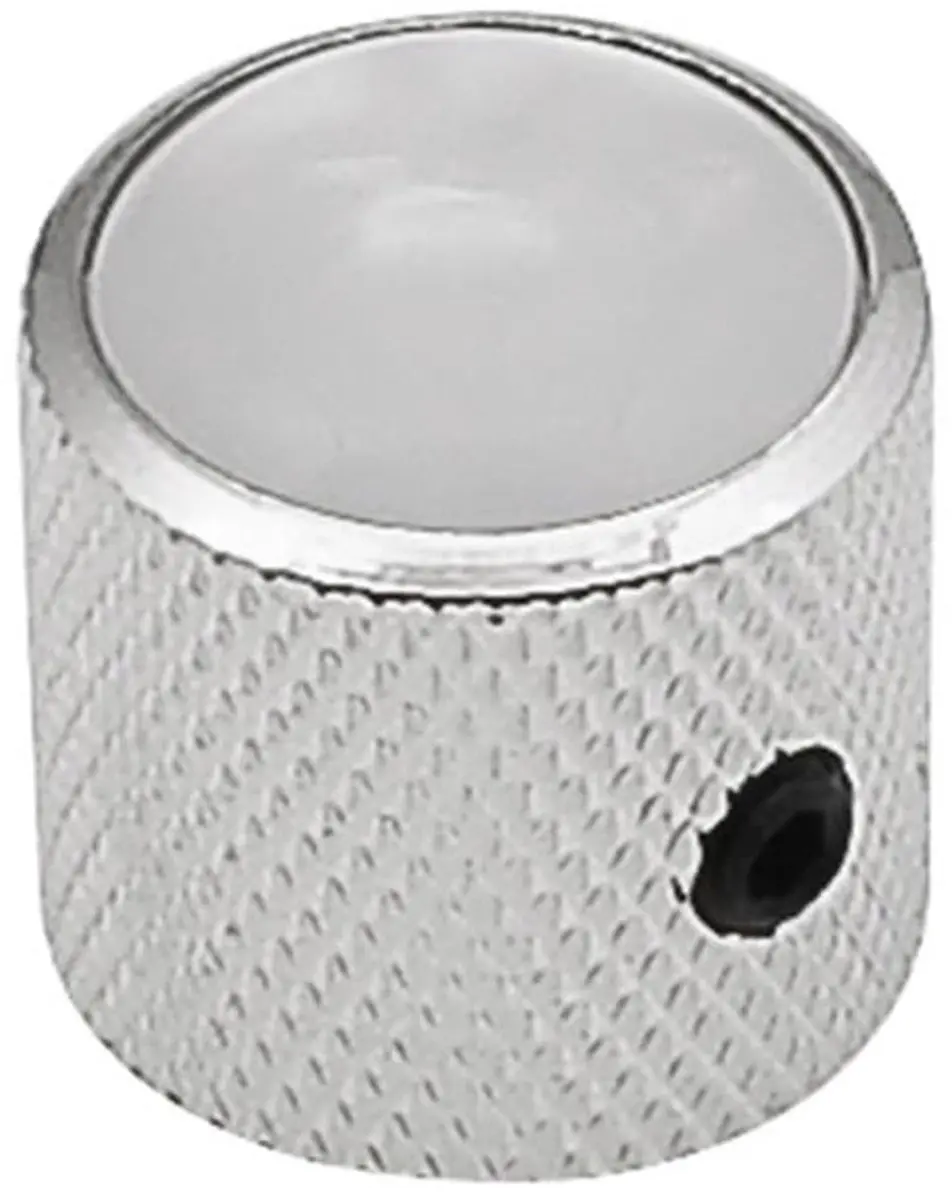 Boston KN-236 Domeknop Parelmoer/Chroom 18x18mm