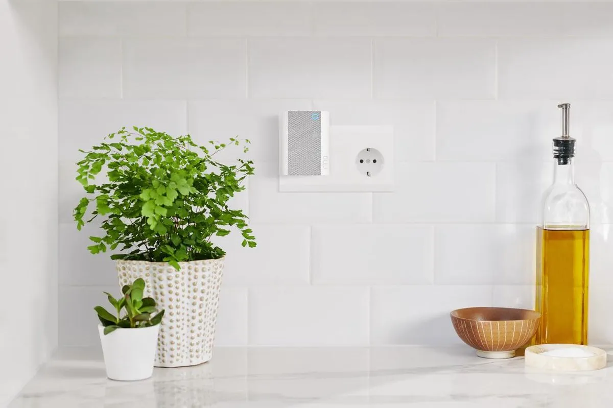 Ring Chime Draadloze Deurbelgong - Wit