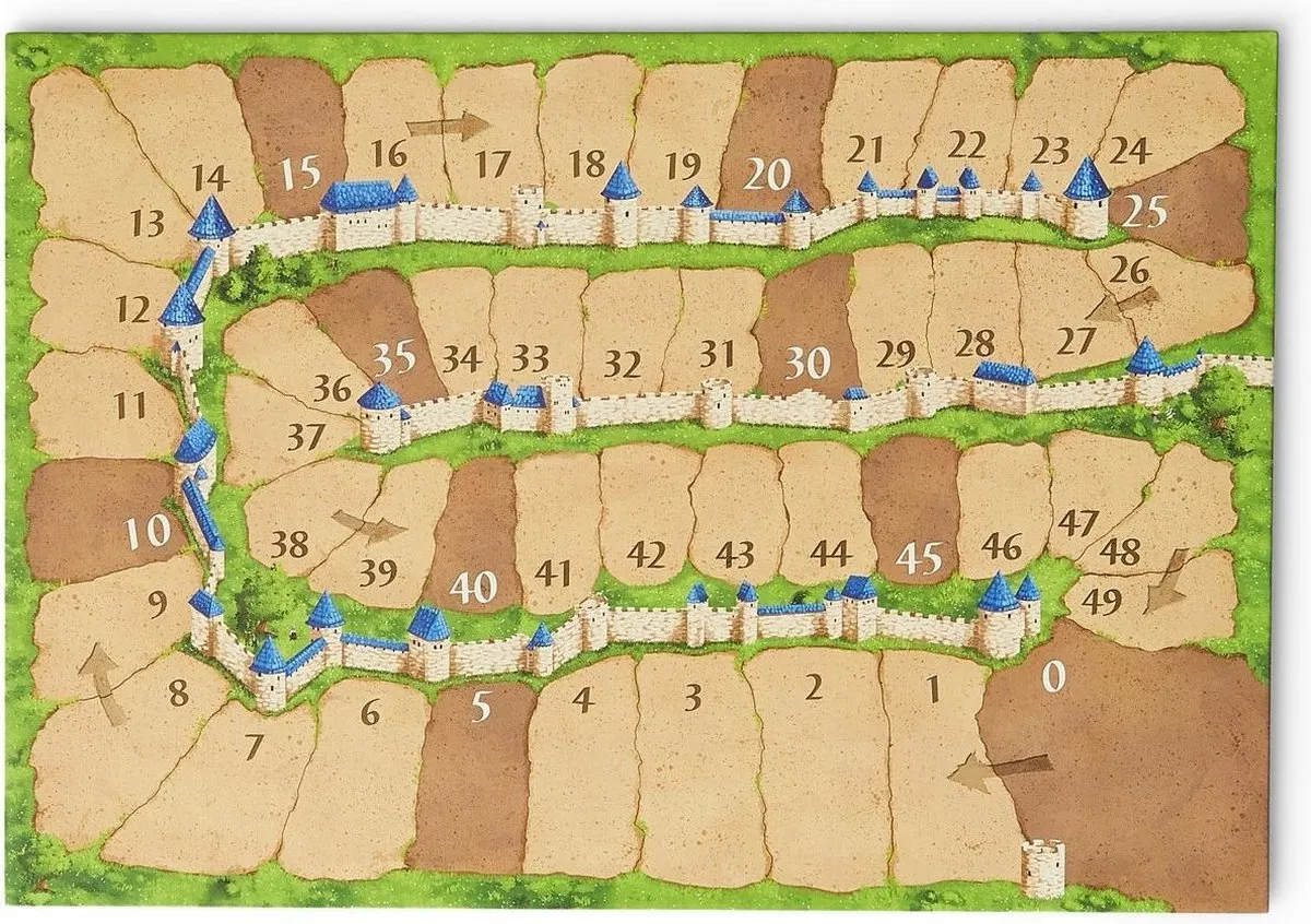999 Games Carcassonne Basisspel - Bordspel - 2-5 Spelers