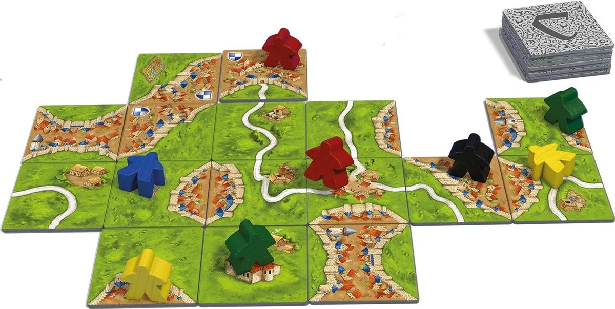 999 Games Carcassonne Basisspel - Bordspel - 2-5 Spelers