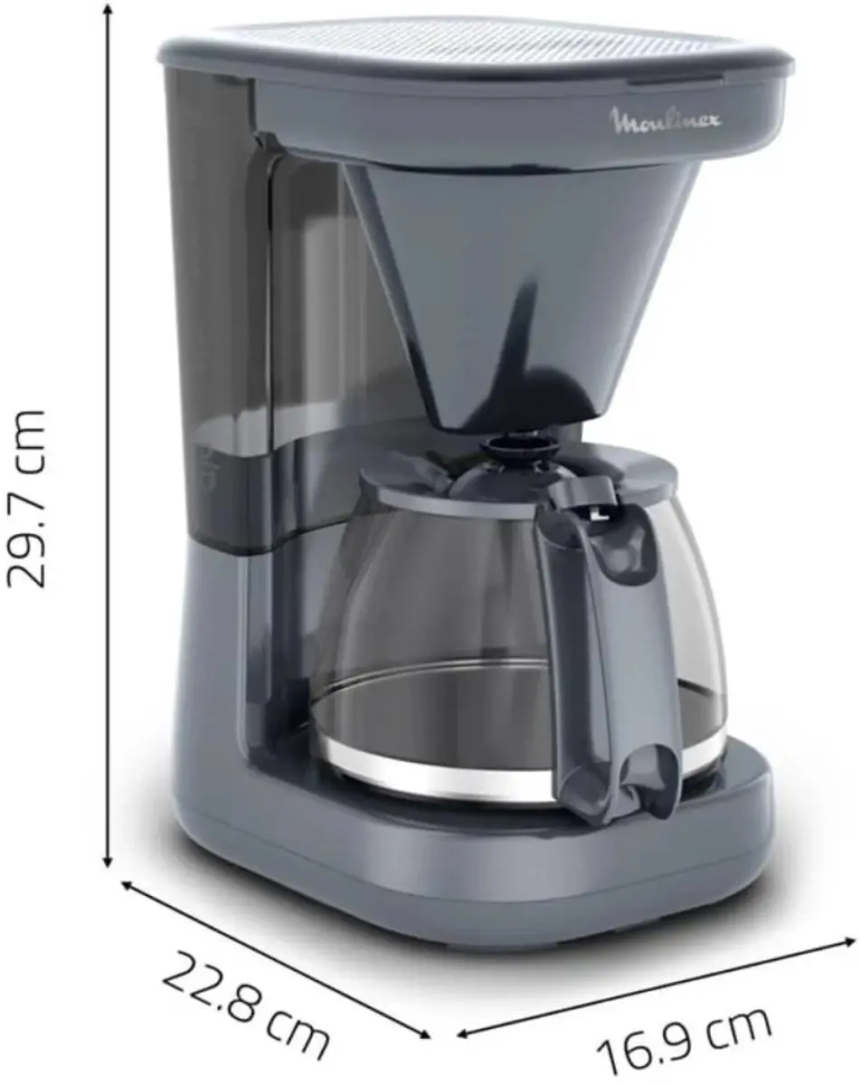 Moulinex Plaino FG1M1BE0 Koffiezetapparaat - 12 Kopjes