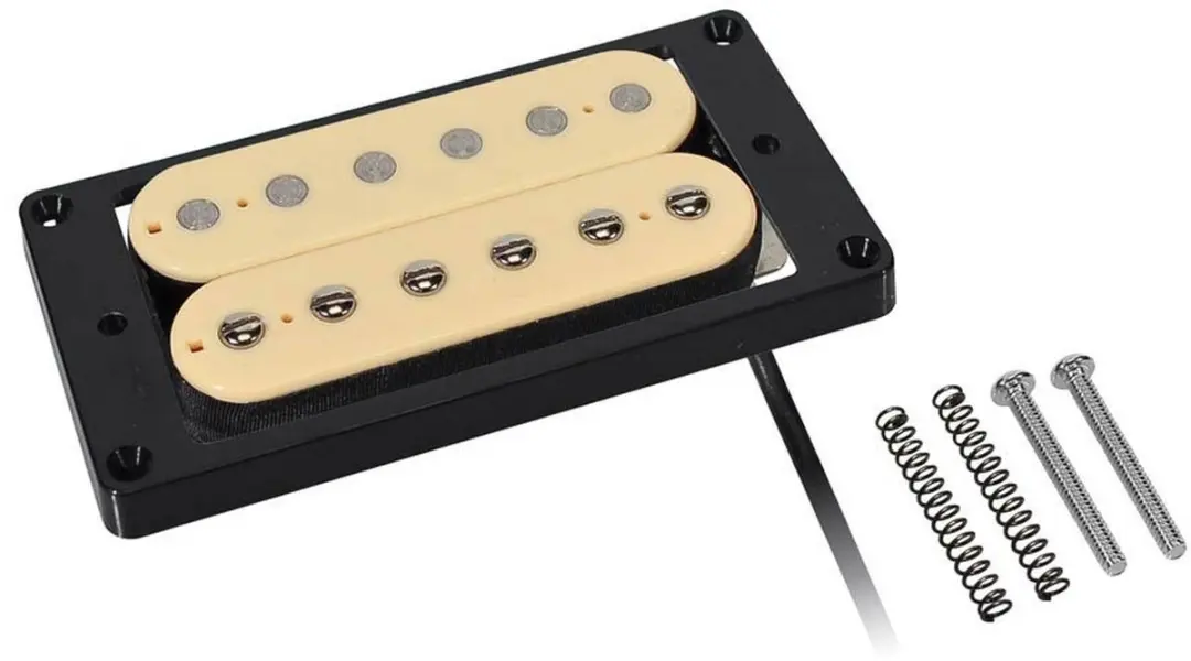 Boston PHB-90-BIV Humbucker Pickup - Alnico 5 - 4-aderig - ivoor