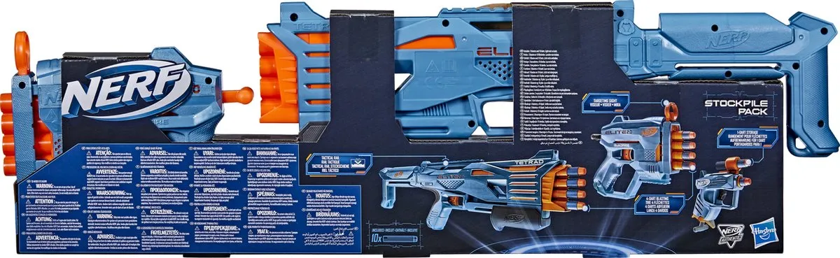 Nerf Elite 2.0 Stockpile pack ,F5031EU4, Speelgoedblaster, 8 jaar