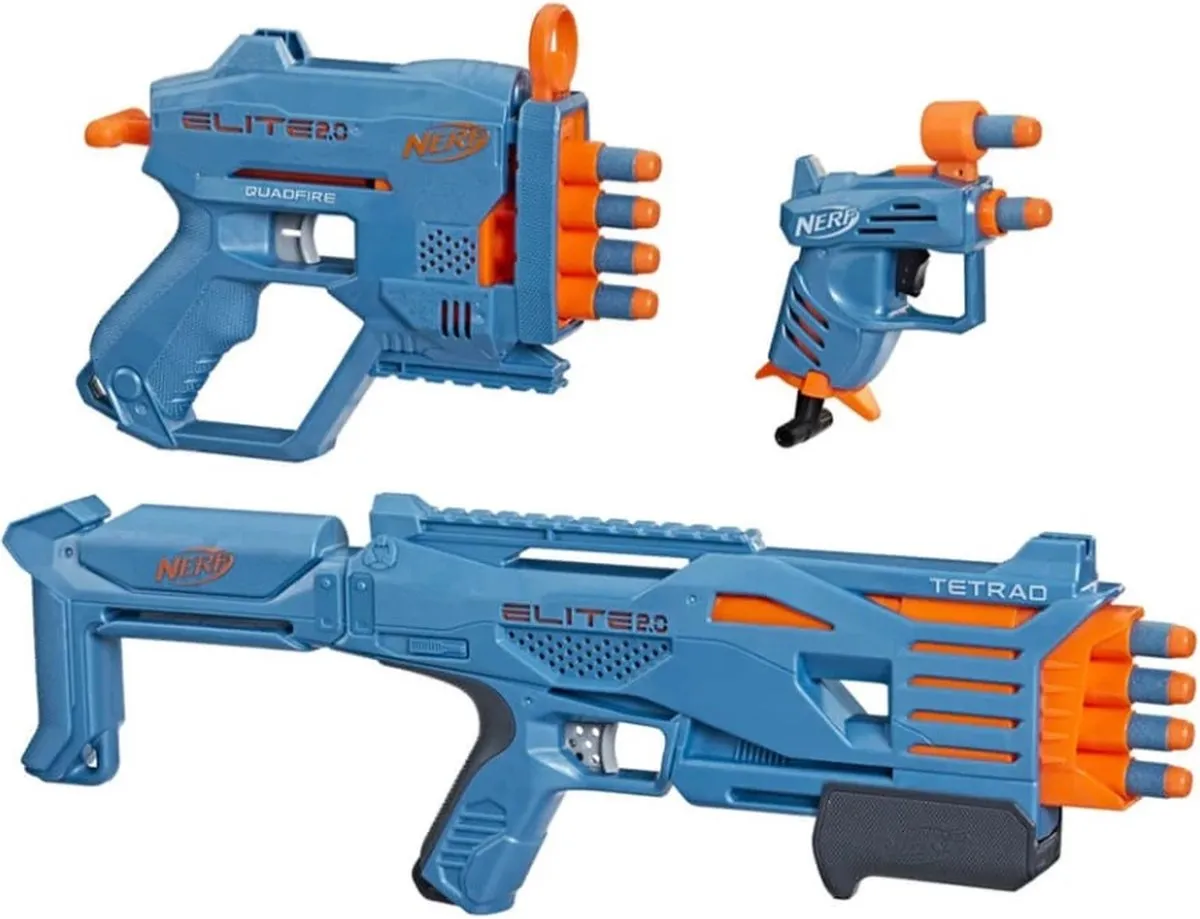 Nerf Elite 2.0 Stockpile pack ,F5031EU4, Speelgoedblaster, 8 jaar