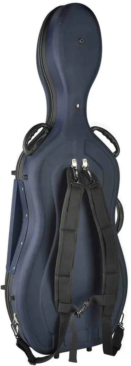 Leonardo CC-144-BU Cellokoffer - 4/4 Gevormd - Blauw