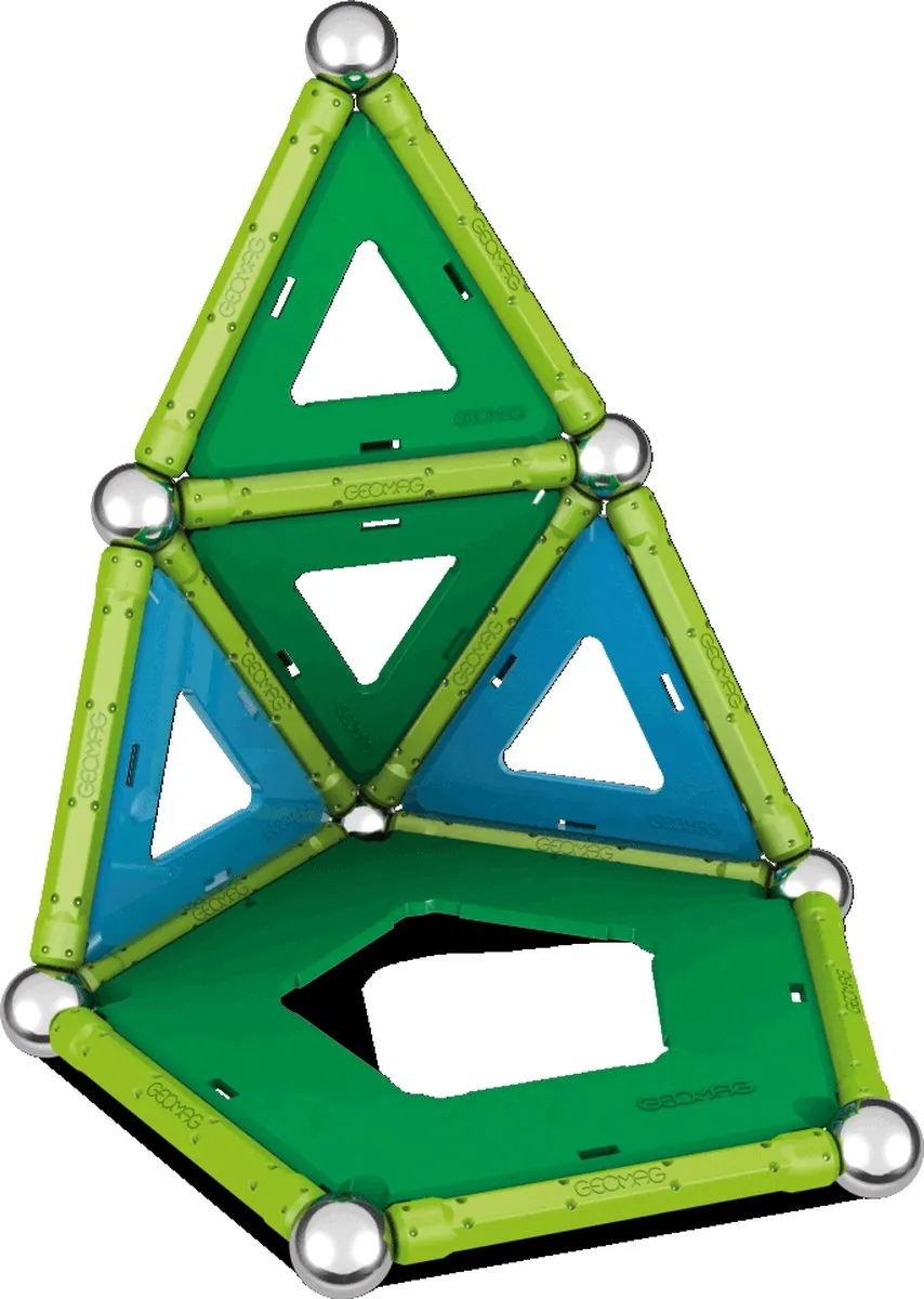Geomag Panels 32-delig - Groen/Blauw