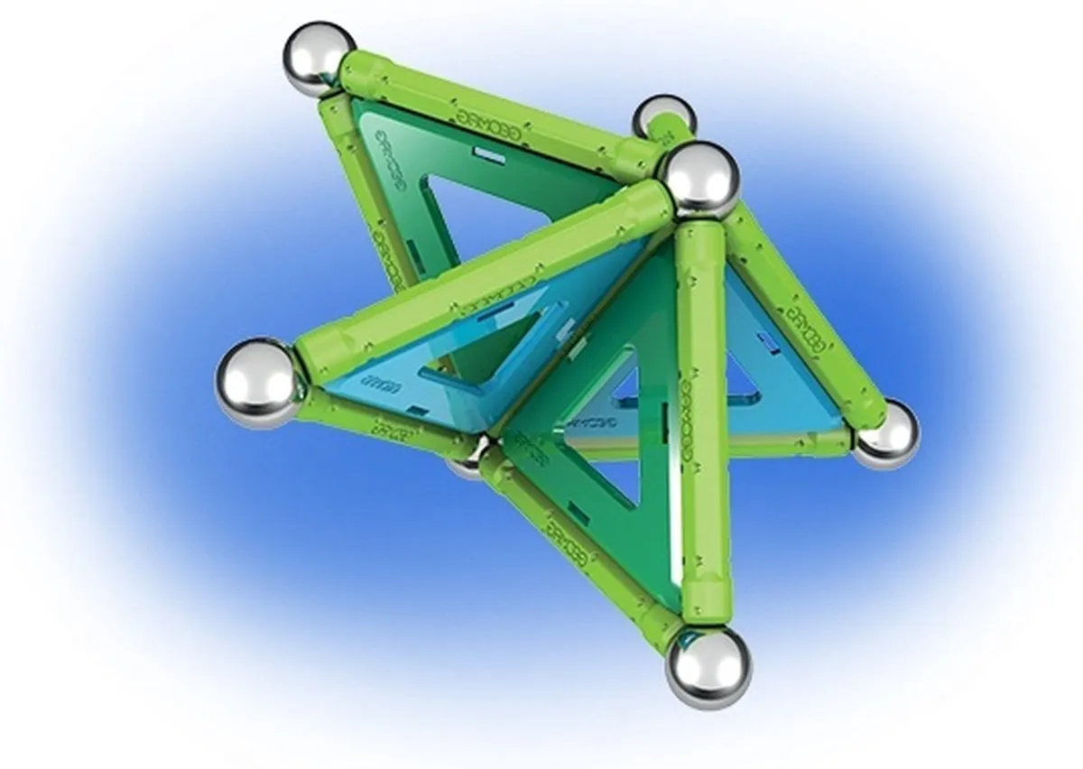 Geomag Panels 32-delig - Groen/Blauw
