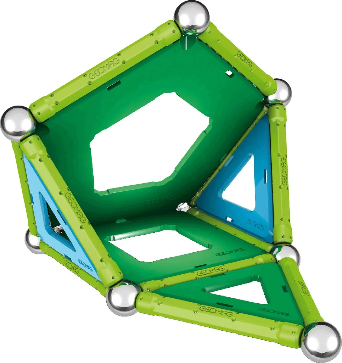 Geomag Panels 32-delig - Groen/Blauw - afbeelding 6 van 6