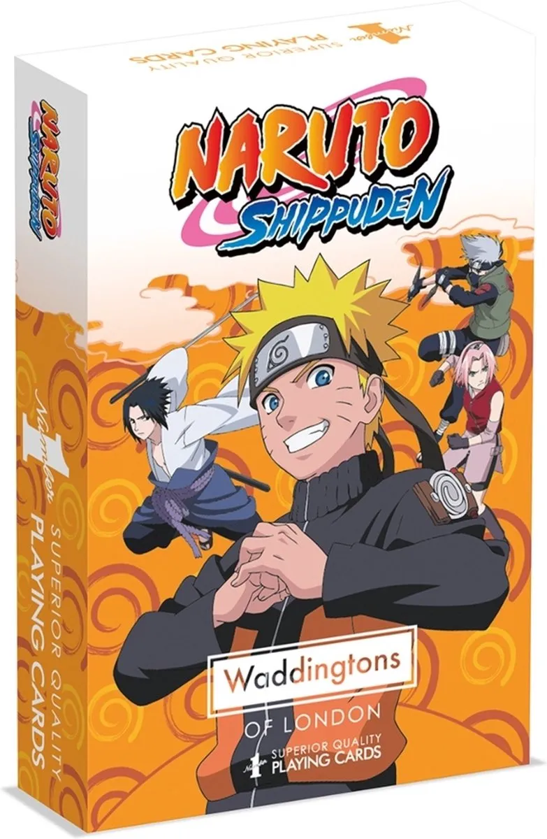 Winning Moves Naruto Speelkaarten Waddingtons No.1