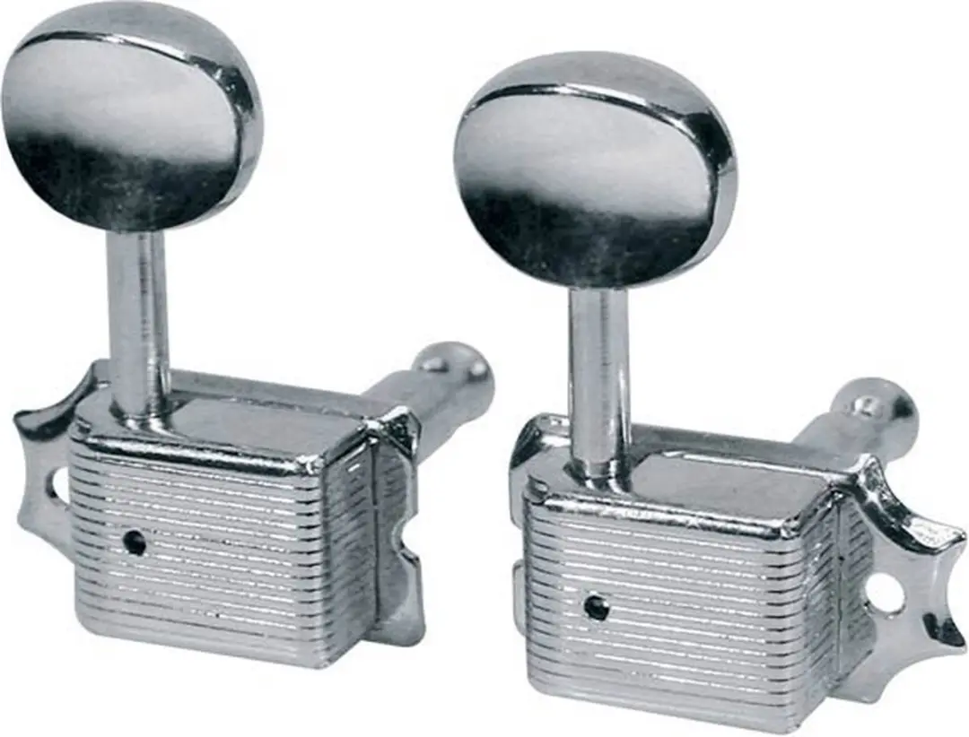 Boston 62-CL Stemmechanieken Gitaar - 6x Links - Chroom