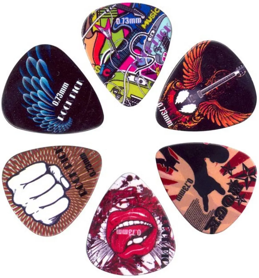Boston BRP6-073 Plectrums Celluloid 0.73mm