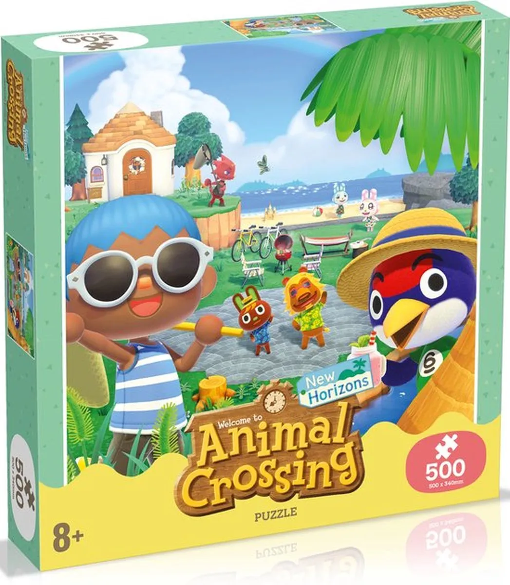 Winning Moves Animal Crossing Puzzel 500 Stuks - WM0800953