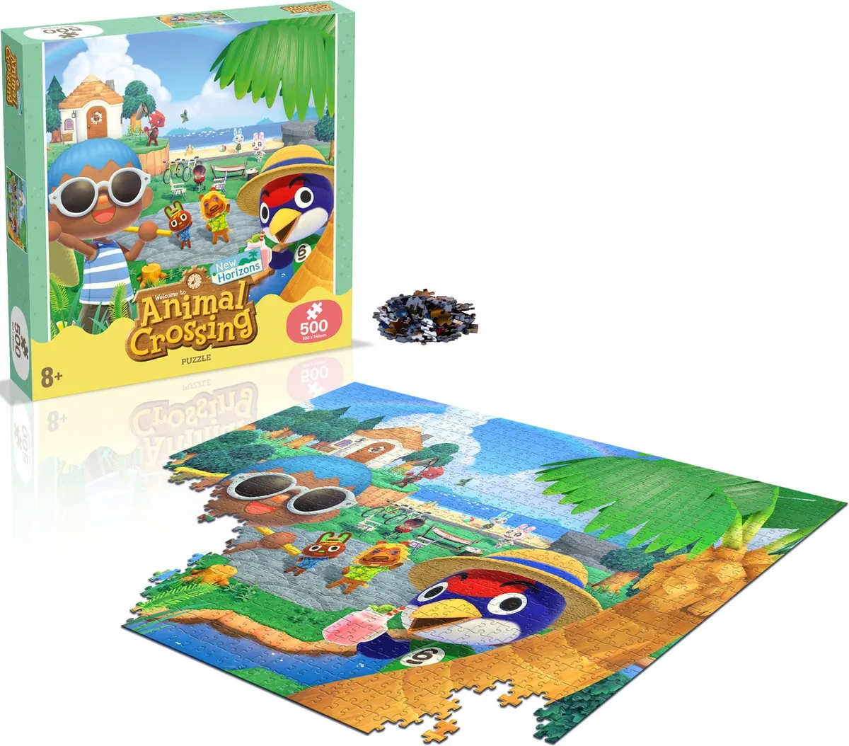 Winning Moves Animal Crossing Puzzel 500 Stuks - WM0800953