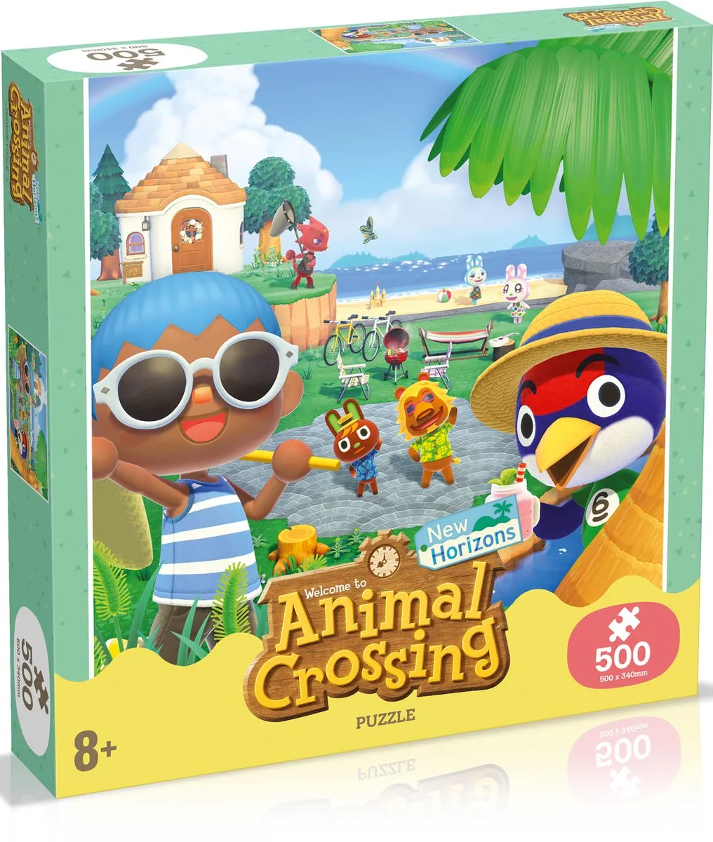 Winning Moves Animal Crossing Puzzel 500 Stuks - WM0800953