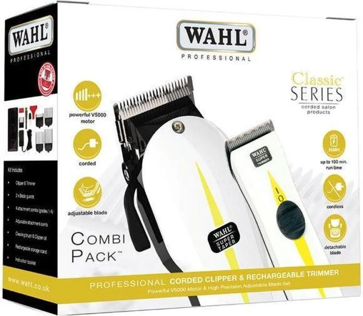 Wahl Super Taper WM1591-0471 Tondeuse & Trimmer - Zwart