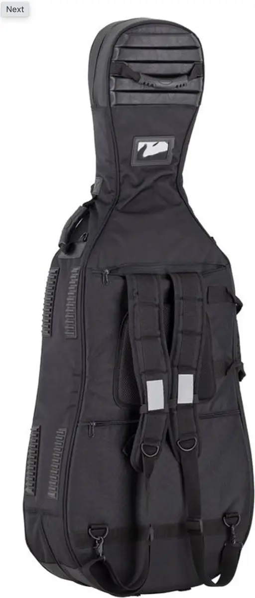 Boston CT-1044 Deluxe Cellohoes 4/4 - Zwart
