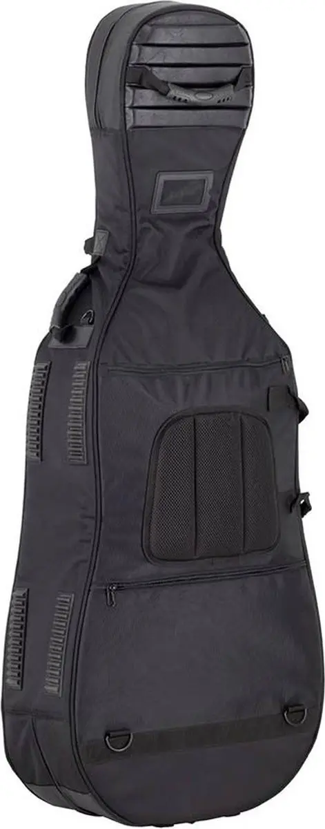 Boston CT-1044 Deluxe Cellohoes 4/4 - Zwart - afbeelding 6 van 6