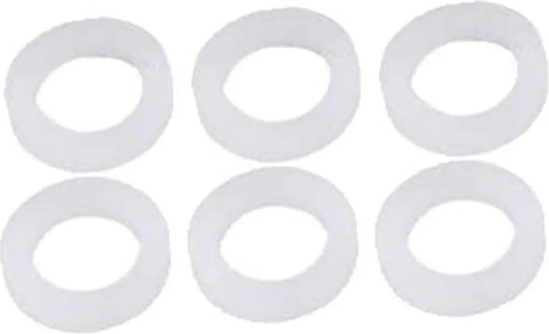 Boston BUTW-01-WH Machine Head Washer - Nylon 1.5mm - Ø6.3/3.9mm - 6 Stuks