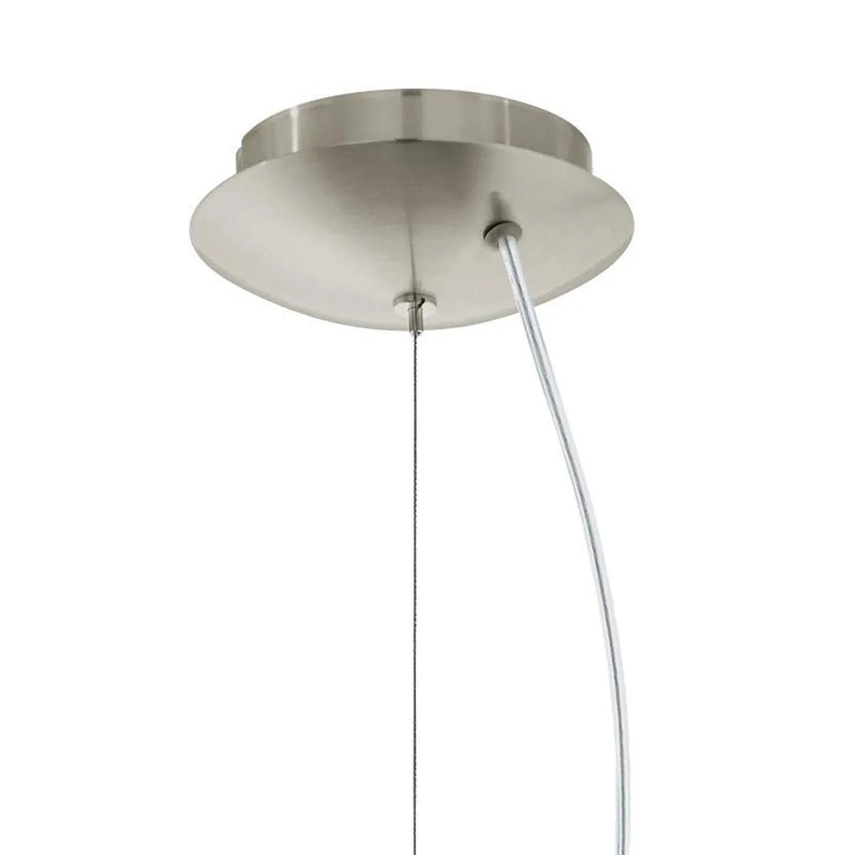 Eglo Stellato 3 Hanglamp Ø700mm - Nikkel-Mat - Bruin/Wit