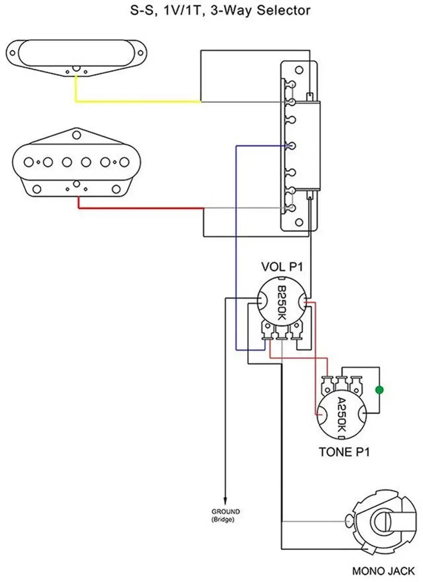 Boston KIT-TE-10 Elektrische Gitaar Zelfbouwpakket - 6 Snaren