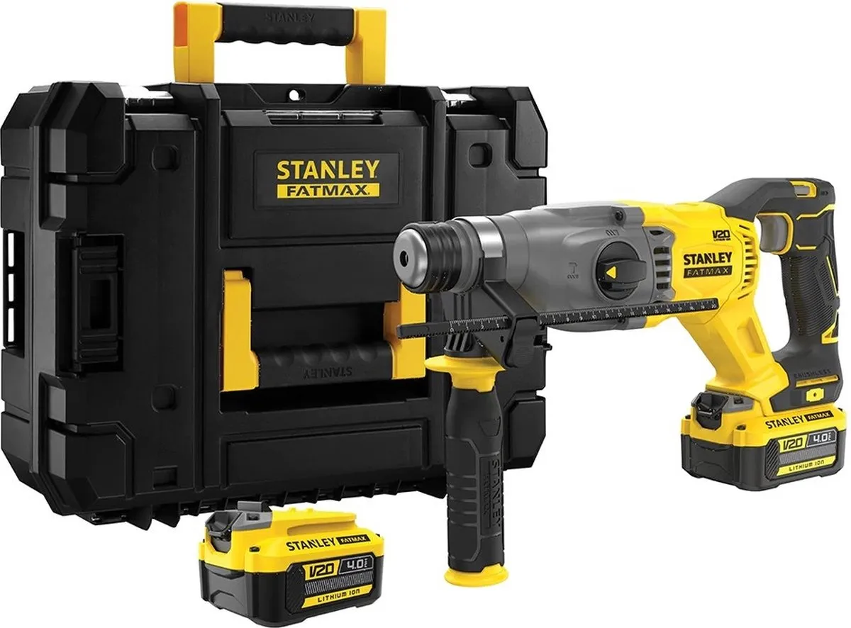 Stanley FatMax V20 SFMCH900M22-QW Boorhamer - 18V - 2x 4.0Ah
