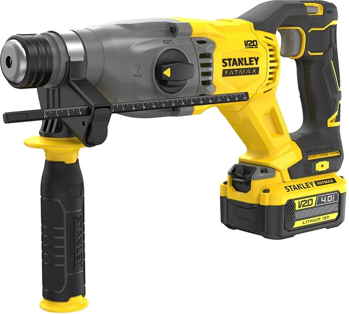 Stanley FatMax V20 SFMCH900M22-QW Boorhamer - 18V - 2x 4.0Ah