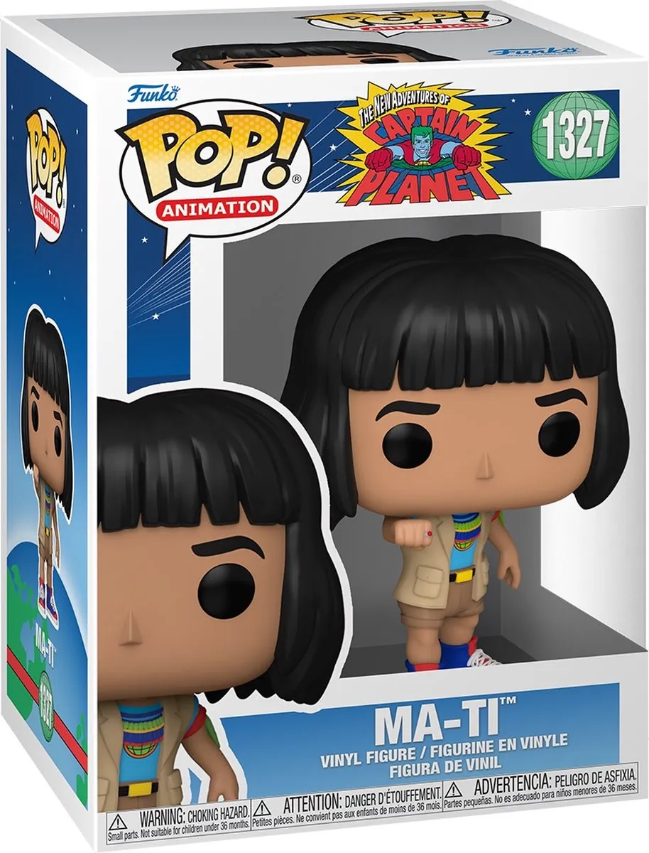 Funko POP! Captain Planet - Ma-Ti 72559 - Verzamelfiguur - Multicolor