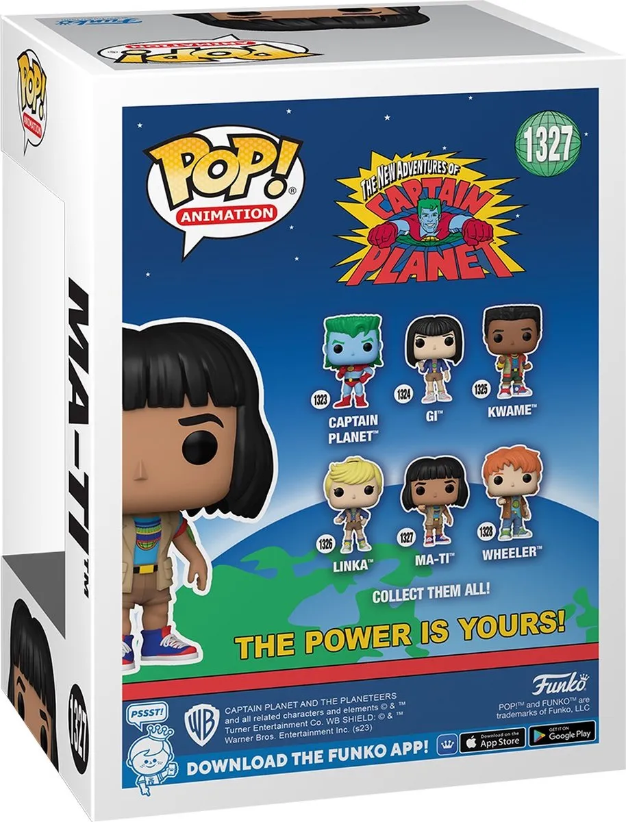Funko POP! Captain Planet - Ma-Ti 72559 - Verzamelfiguur - Multicolor