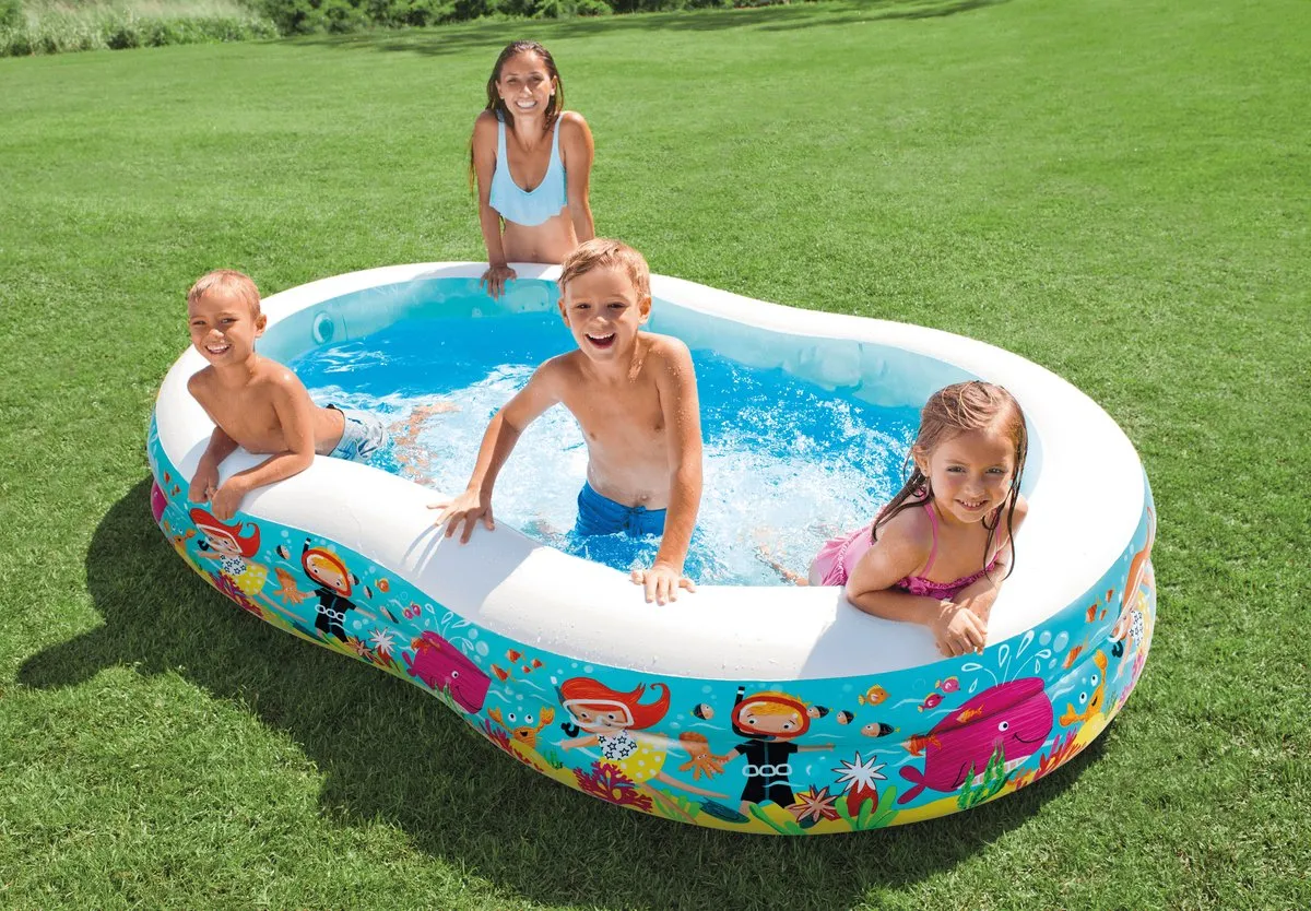 Intex Snorkel Fun Zwembad 700L - 262x160x46cm Aqua