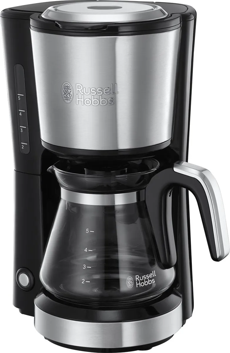 Russell Hobbs 24210-56 Compact Koffiezetapparaat - 8 Koppen - 0,74L - Zilver
