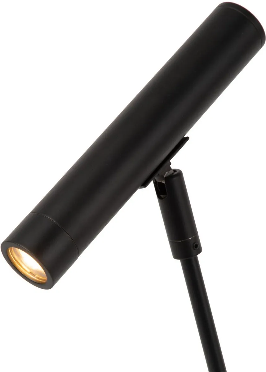 Lucide Alec Vloerlamp LED 3 StepDim G9 1x3W 2700K - Zwart