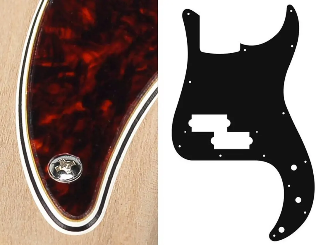 Boston PB-415-TI Punch Bass Pickguard