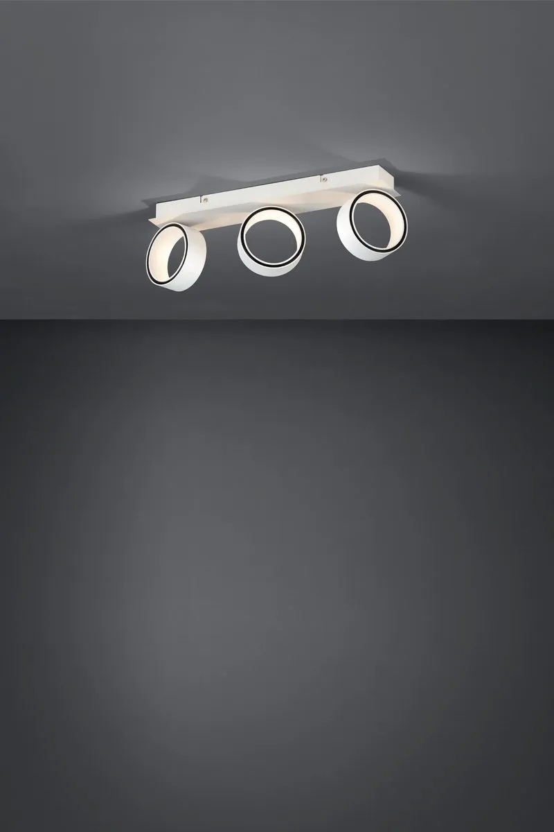 Eglo Albariza Spot 3-licht LED - Wit/Chroom