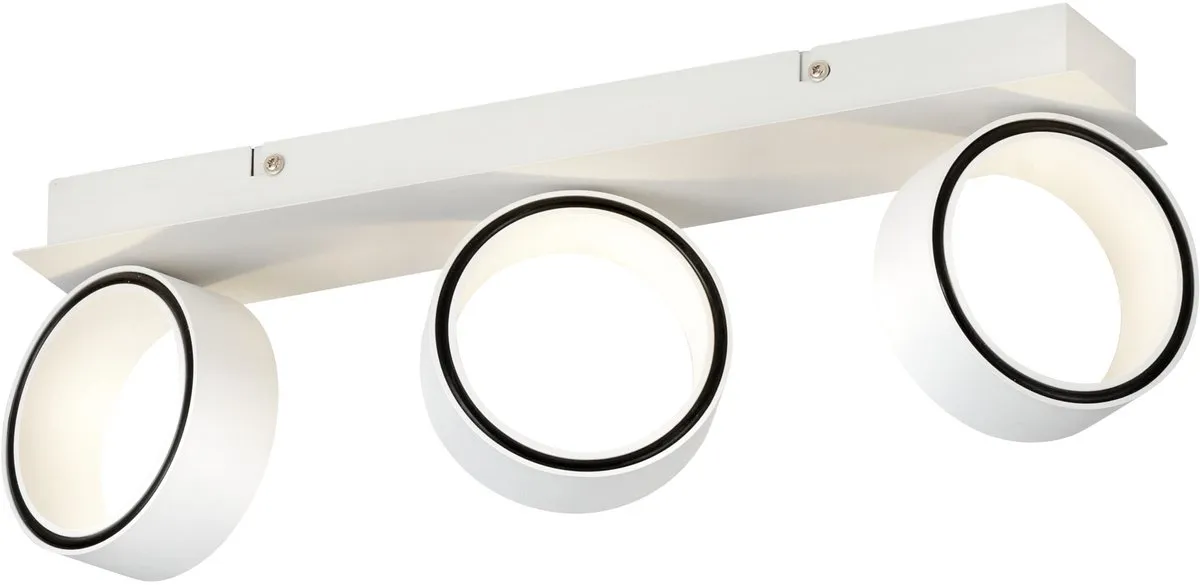 Eglo Albariza Spot 3-licht LED - Wit/Chroom