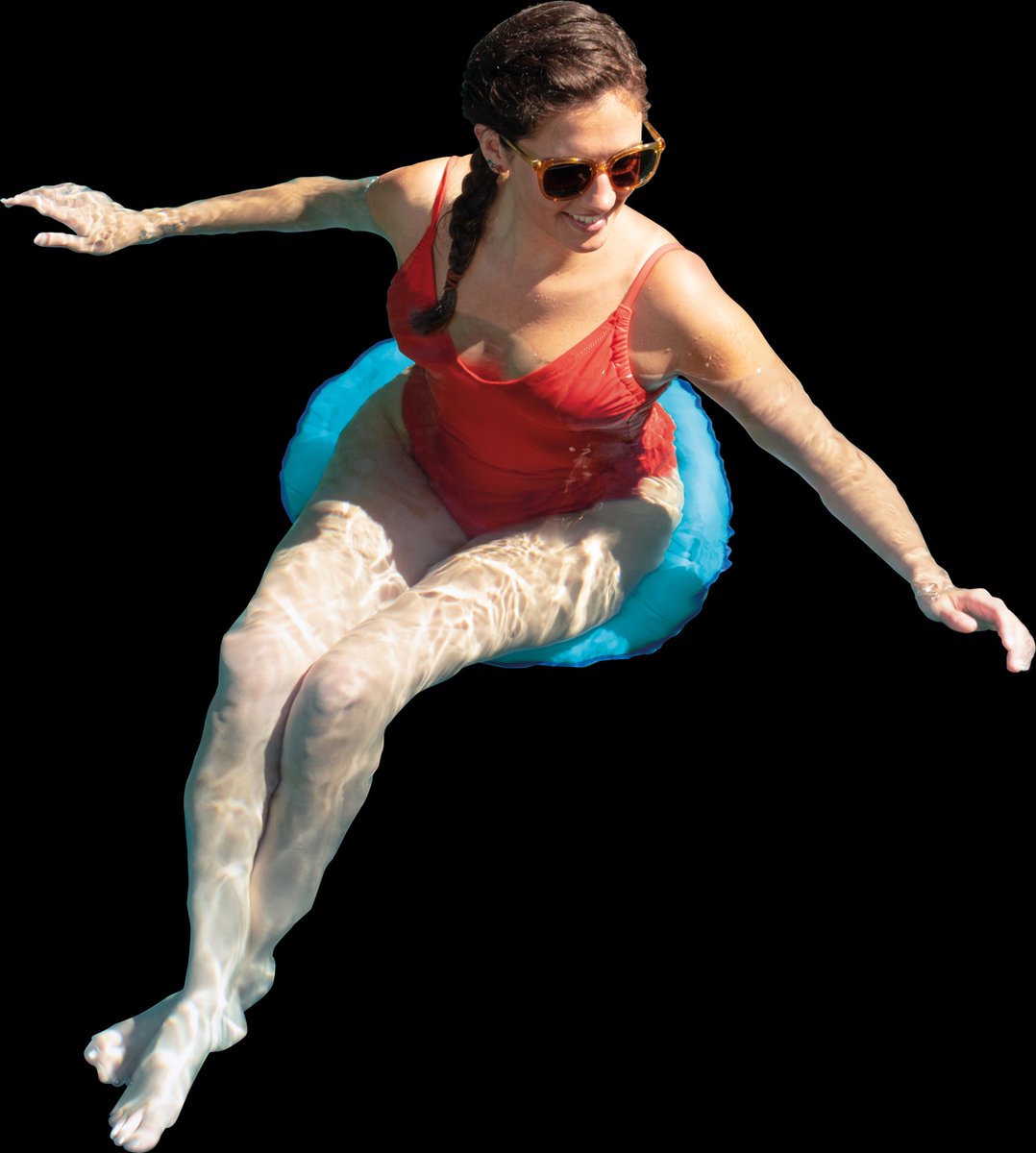 Wahu Hydro Pod - Zwemband - Licht Blauw