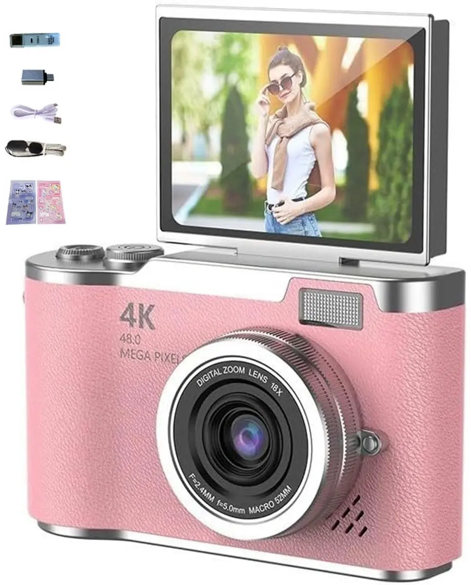 ECTEATOY Digitale Camera 4K 48MP 8721578344571