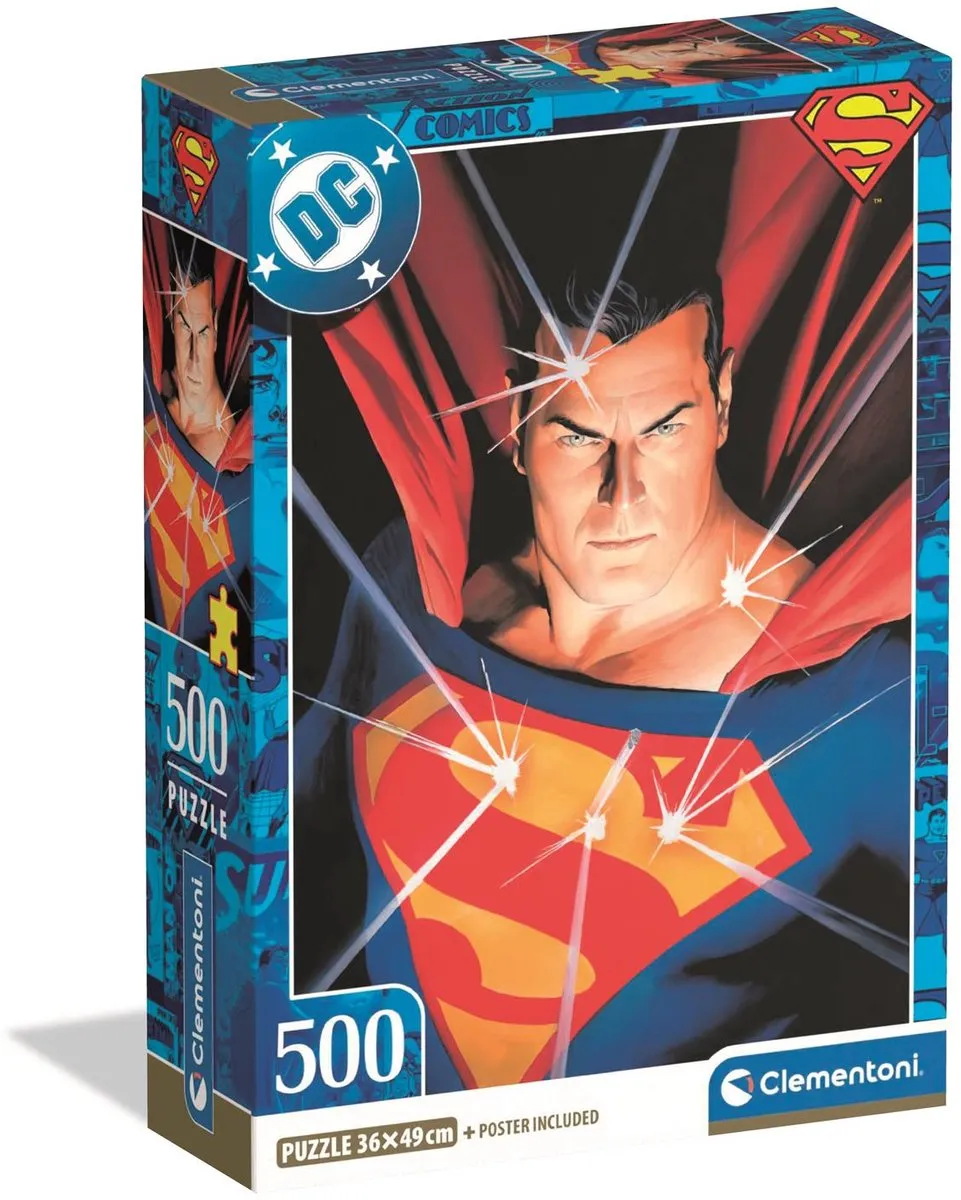Clementoni Superman Puzzel 500 Stuks