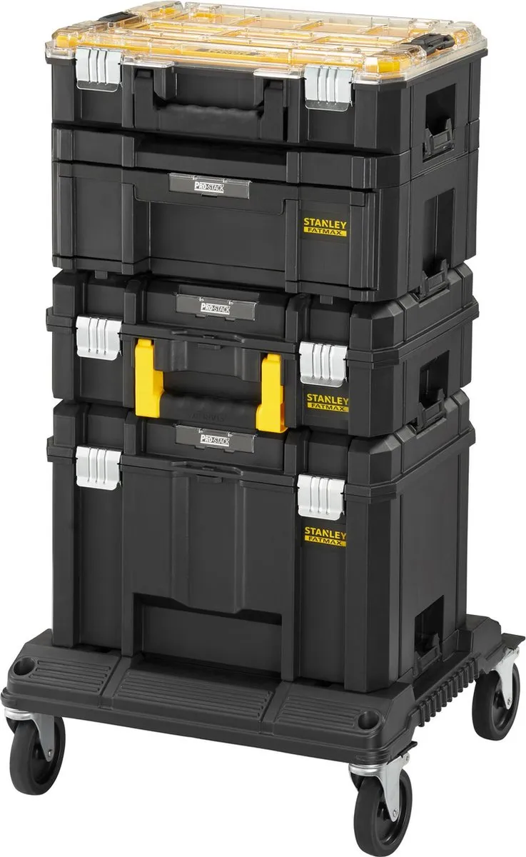 Stanley Toren Pro-Stack 4 FMST1-80107 - 5 Stuks - Zwart
