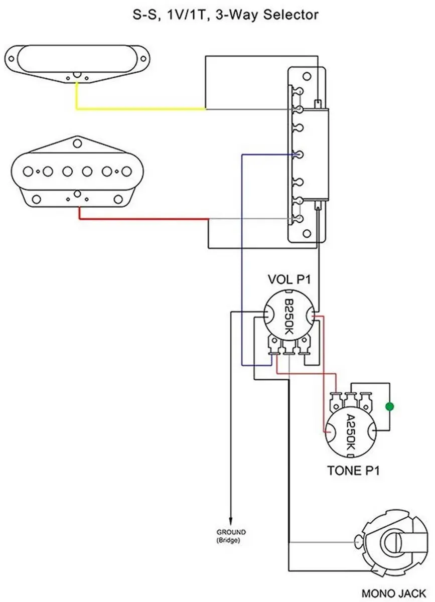 Boston KIT-TE-40 Elektrische Gitaar Zelfbouwpakket - 22 Frets