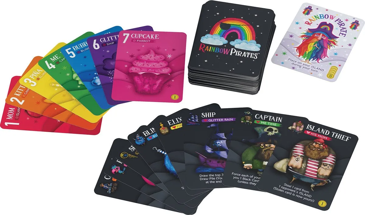 Goliath Regenboog Piraten Kaartspel - 325929797 - Multicolor