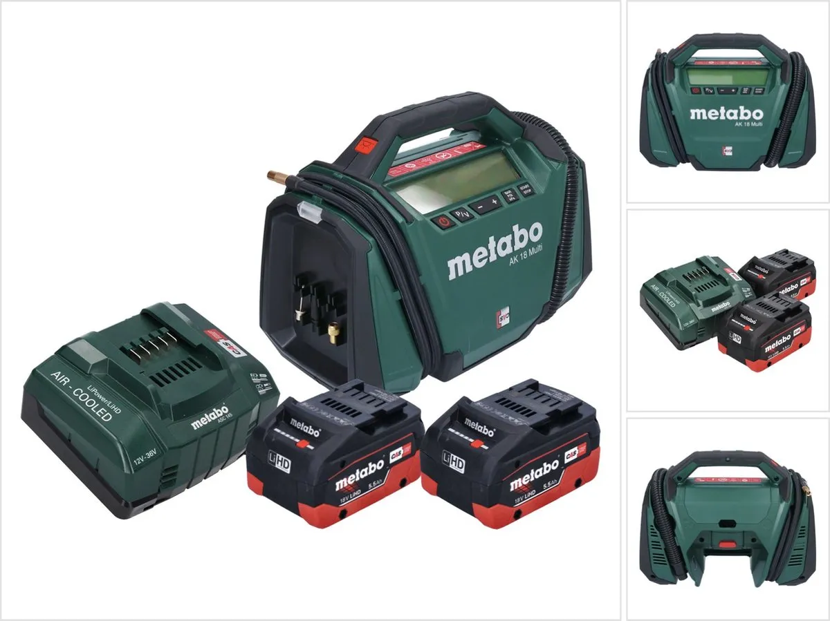 Metabo AK 18 Multi Accucompressor 18V 11 bar