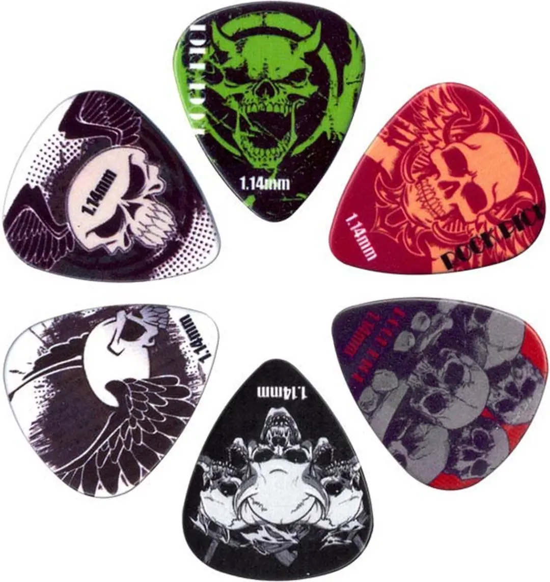 Boston BRP6-114 Plectrumset - 6 Stuks 1.14mm - afbeelding 2 van 2