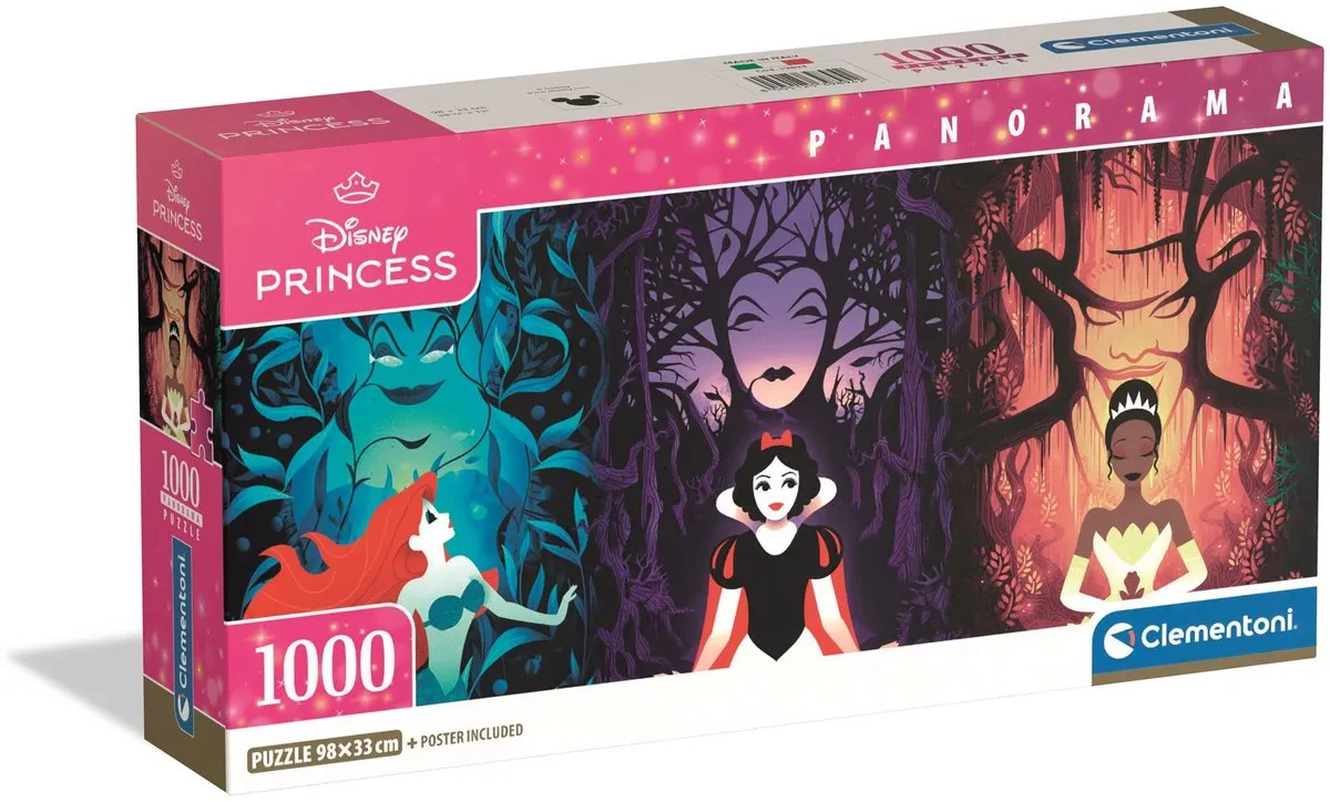 Clementoni Panorama Princess Puzzel 1000 Stuks